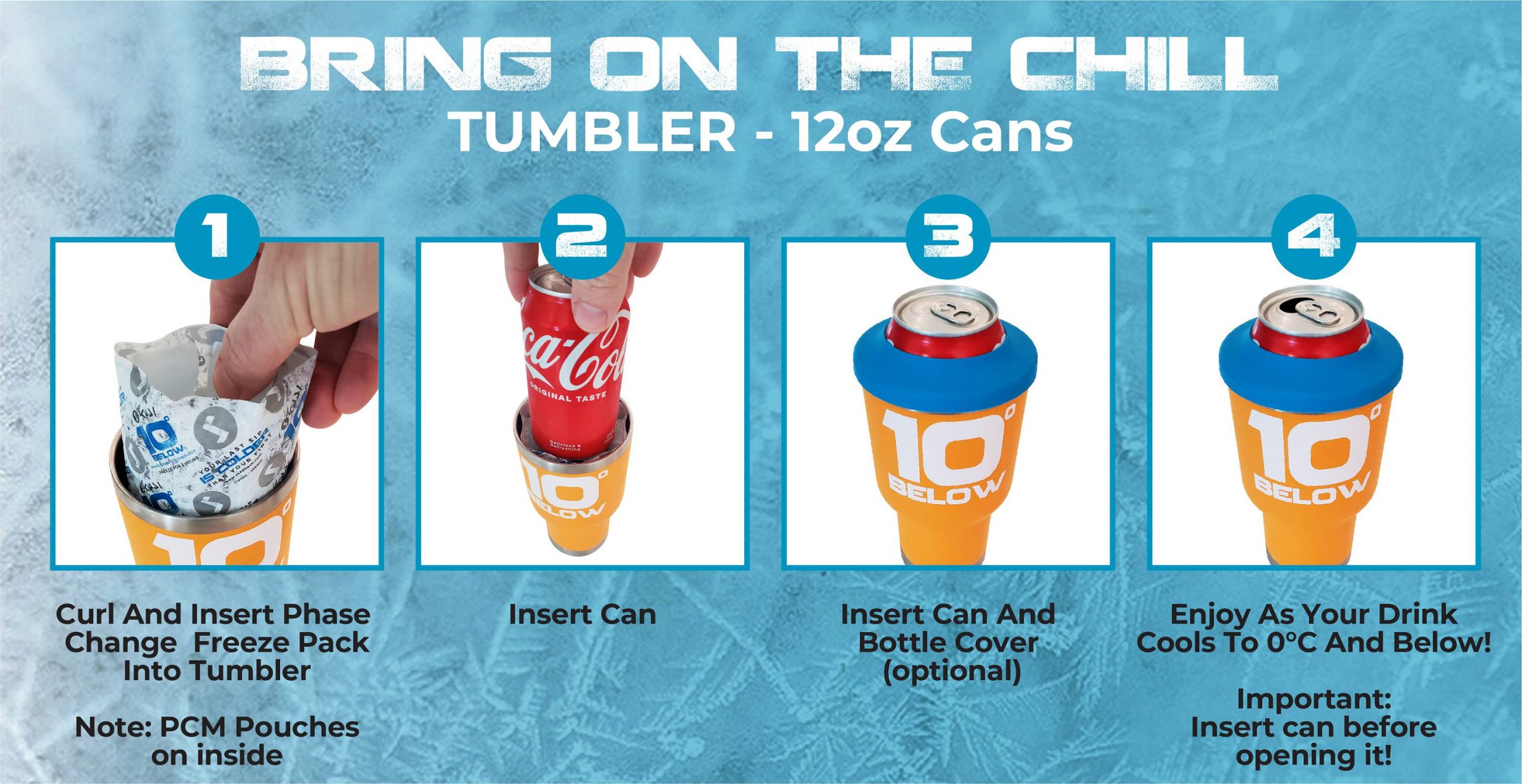 Bring On The Chill - Tumbler - Cans